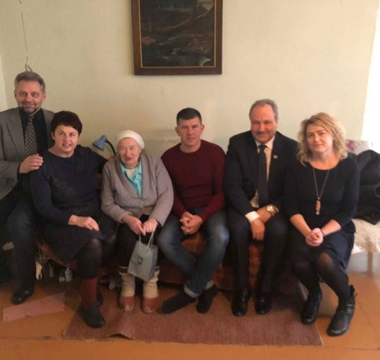 Rusniškei Genovaitei Peterienei – 90-ojo gimtadienio sveikinimai