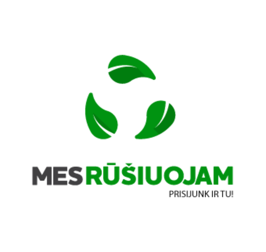 Projektas „Mes rūšiuojam“ kviečia gyventojus atsakingai tvarkyti atliekas