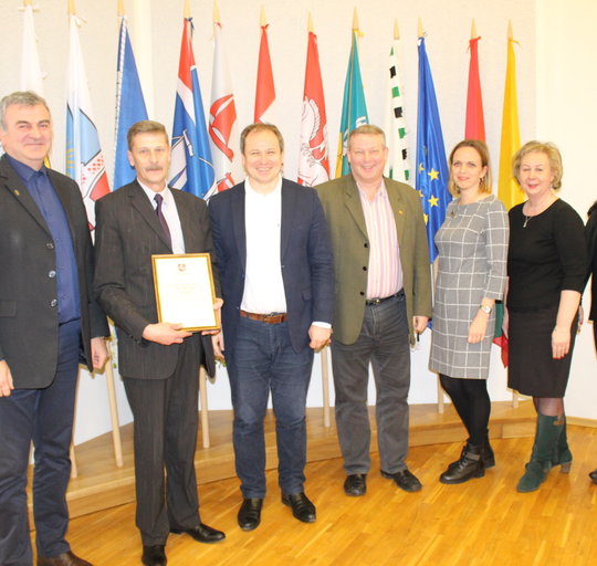 Šilutėje apsilankė Žemės ūkio ministras Giedrius Surplys