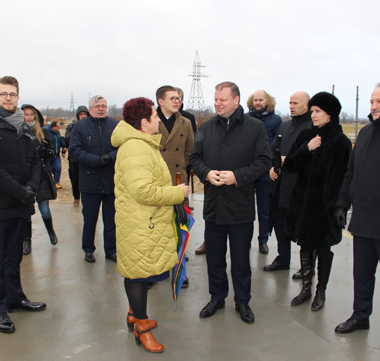 Rusnėje lankėsi Lietuvos Respublikos Ministras Pirmininkas Saulius Skvernelis