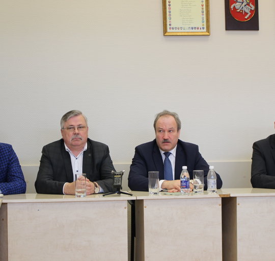 Savivaldybėje – spaudos konferencija