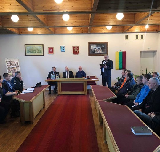 Juknaičiuose pateikta Savivaldybės vadovų veiklos ataskaita