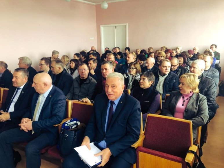 Savivaldybės vadovų ataskaitos pristatytos Žemaičių Naumiesčio seniūnijos gyventojams