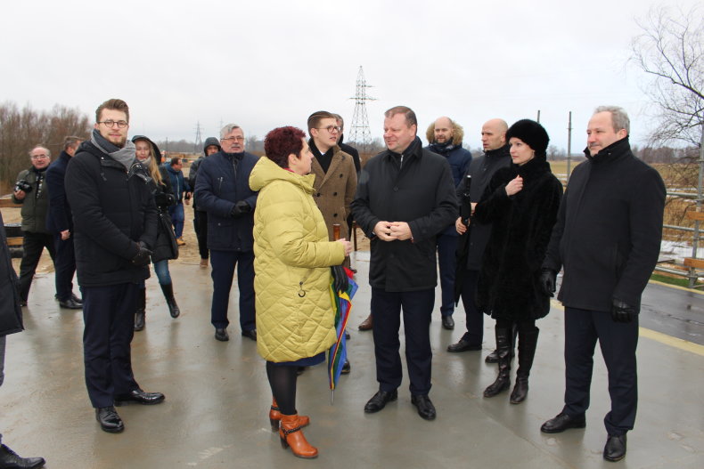 Rusnėje lankėsi Lietuvos Respublikos Ministras Pirmininkas Saulius Skvernelis