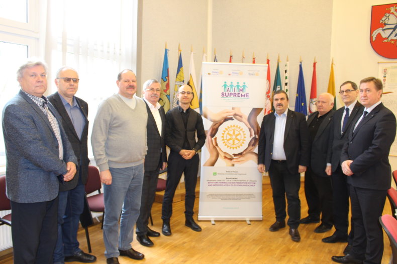 Savivaldybėje aptartas savižudybių prevencijos modelis
