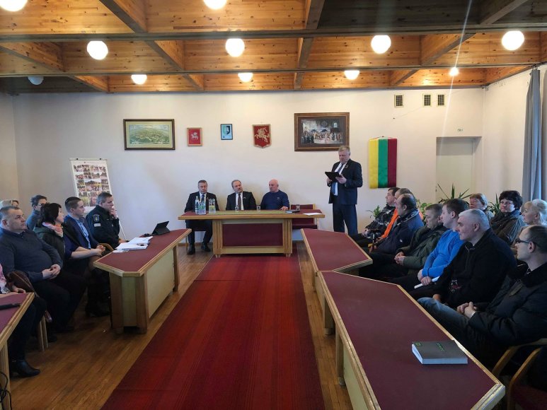 Juknaičiuose pateikta Savivaldybės vadovų veiklos ataskaita
