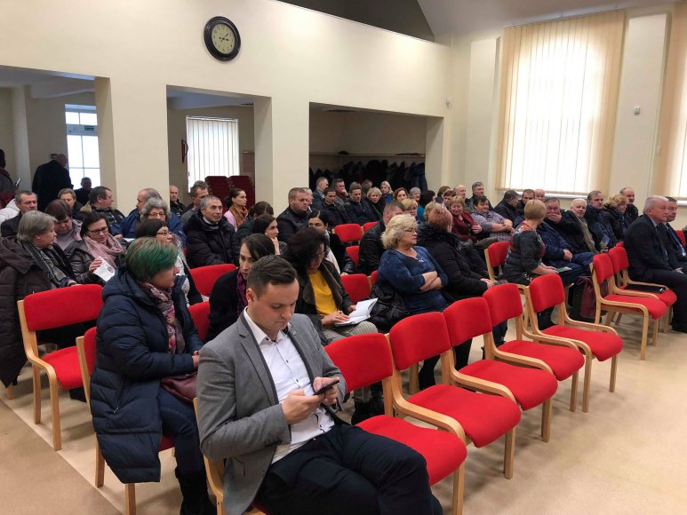 Kintuose – Tarybos, Mero ir Administracijos direktoriaus 2018 m. veiklos ataskaitos pristatymas