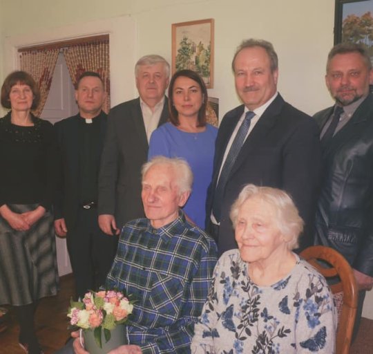 90-ojo jubiliejaus proga pasveikintas Justinas Rudminas