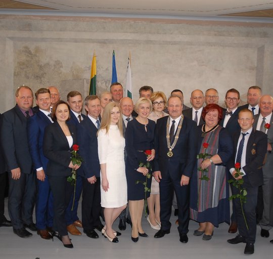 Įvyko IX šaukimo Šilutės rajono savivaldybės tarybos bei Savivaldybės mero inauguracijos ceremonija