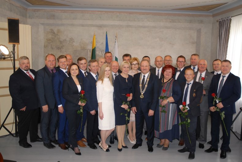 Įvyko IX šaukimo Šilutės rajono savivaldybės tarybos bei Savivaldybės mero inauguracijos ceremonija