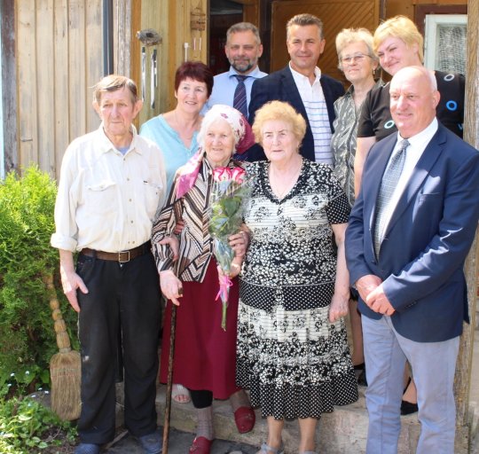 Pasveikinta ilgaamžė Žemaičių Naumiesčio seniūnijos gyventoja