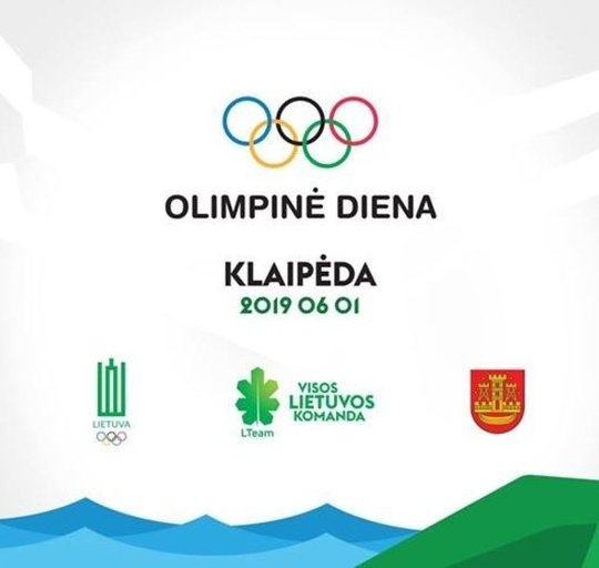 Kviečiame į didžiausią šių metų sporto renginį „Olimpinė diena 2019“