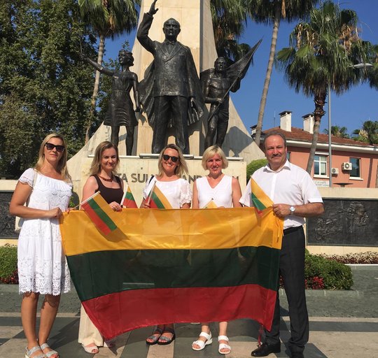 Šilutės savivaldybės delegacija susitiko su partneriais iš Alanijos miesto