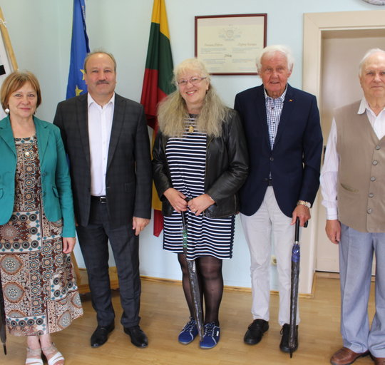 Savivaldybės partnerių iš Emericho vizitas