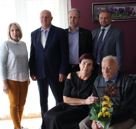 Sveikinimai 90-mečio proga – šilutiškiui Rychardui Genučiui