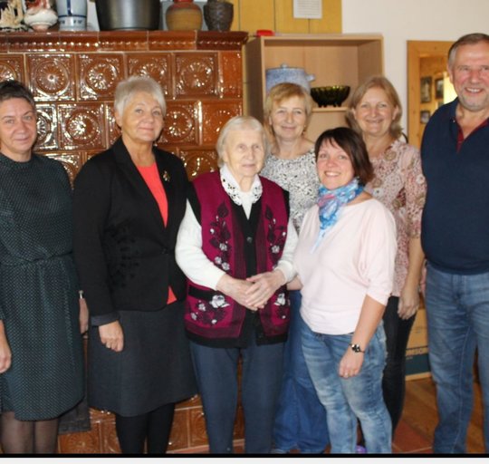 Šišioniškė Hilda Skėrienė pasitiko savo 90-ąjį jubiliejų