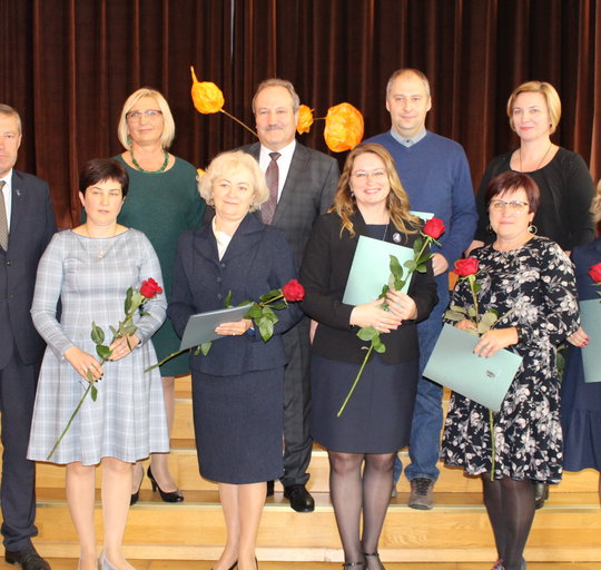 Skambėjo sveikinimai Šilutės krašto pedagogams