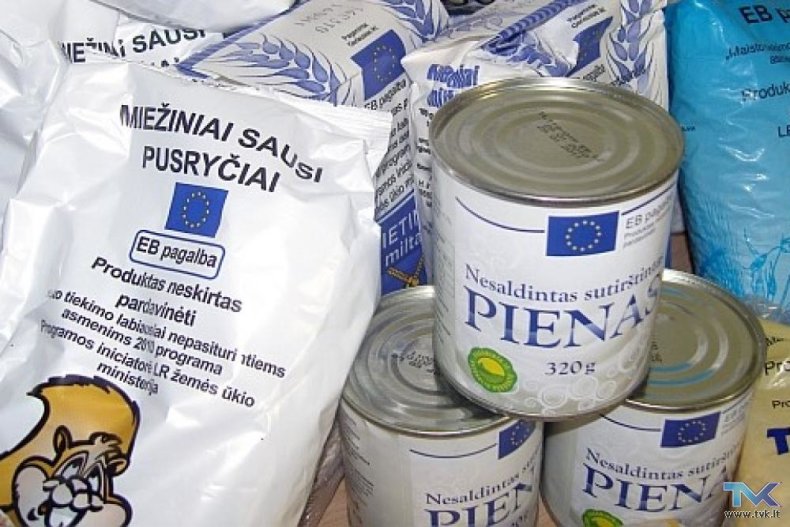 Dėl maisto produktų iš Europos pagalbos labiausiai skurstantiems asmenims fondo dalinimo