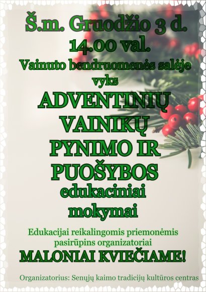 Edukacija Vainute