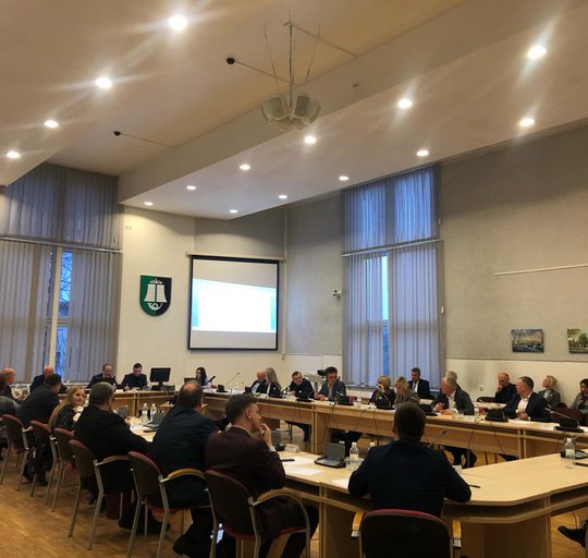 Tarybos posėdyje neatsisakyta prisidėti prie projektų įgyvendinimo