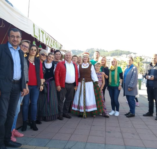 Šilutiškių delegacijos vizitas pas užsienio partnerius