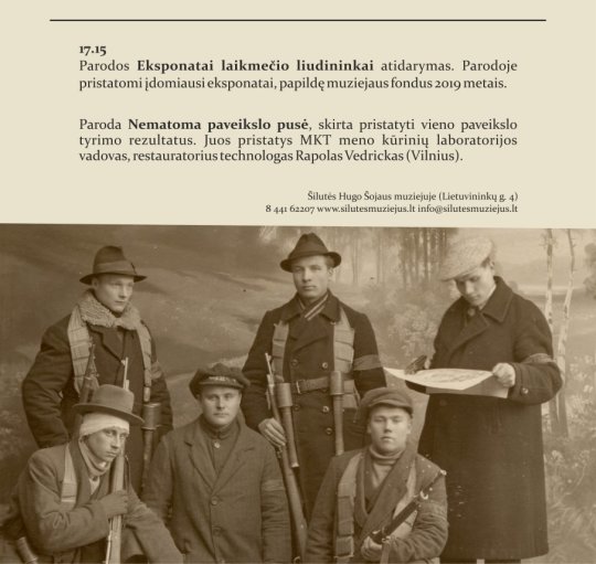 Šilutės Hugo Šojaus muziejus kviečia paminėti Klaipėdos krašto prijungimo dieną
