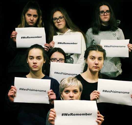 Pasaulio žydų kongreso inicijuojama akcija „Mes prisimename“