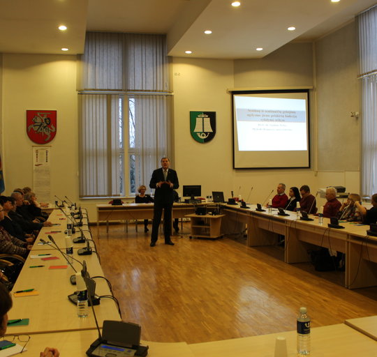 Savivaldybėje – pirmieji mokymai seniūnaičiams