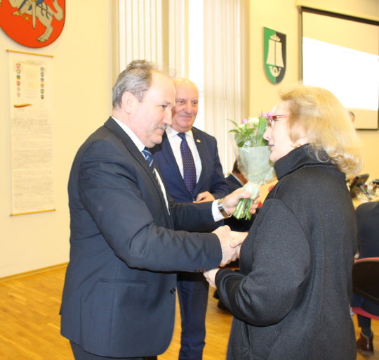 Tarybos posėdyje nuspręsta ir dėl Garbės piliečio vardo suteikimo