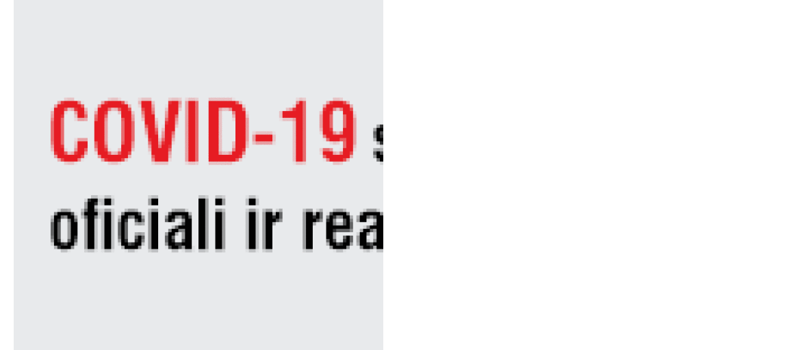 COVID-19 statistika – oficiali ir realiu laiku