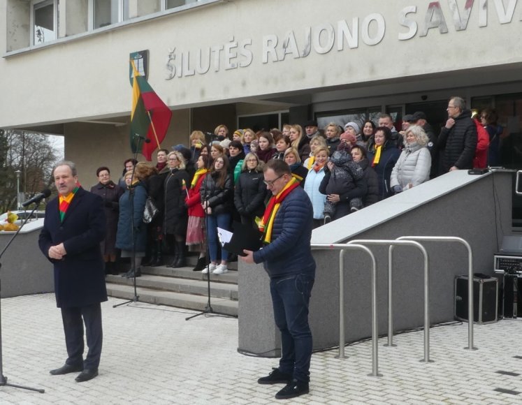 Šilutėje paminėtas Lietuvos Nepriklausomybės atkūrimo 30-metis