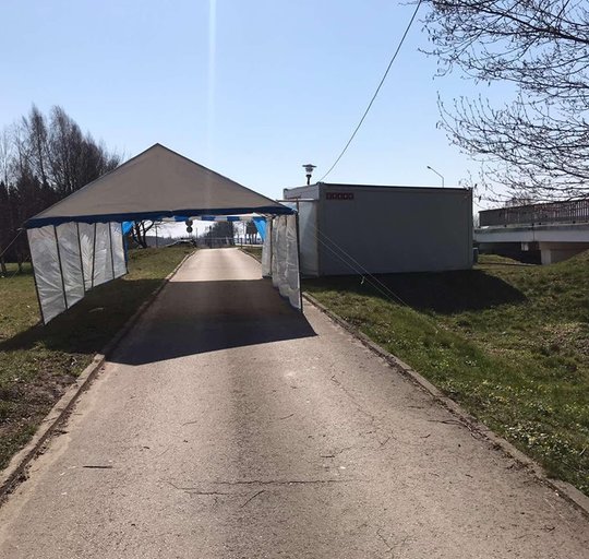 Nurodymai, kaip elgtis atvykus į Mobilų patikros punktą