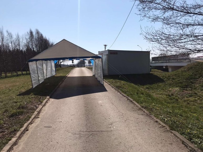 Nurodymai, kaip elgtis atvykus į Mobilų patikros punktą