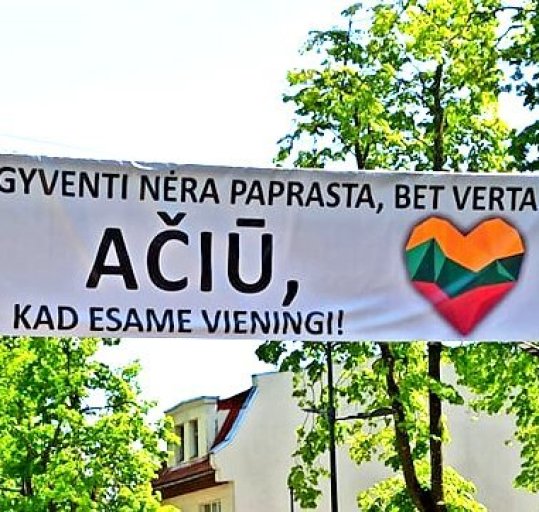 Padėka ir sveikinimas Šilutės krašto gyventojams
