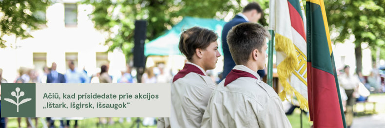 Kviečia prisijungti prie akcijos „Ištark, išgirsk, išsaugok“