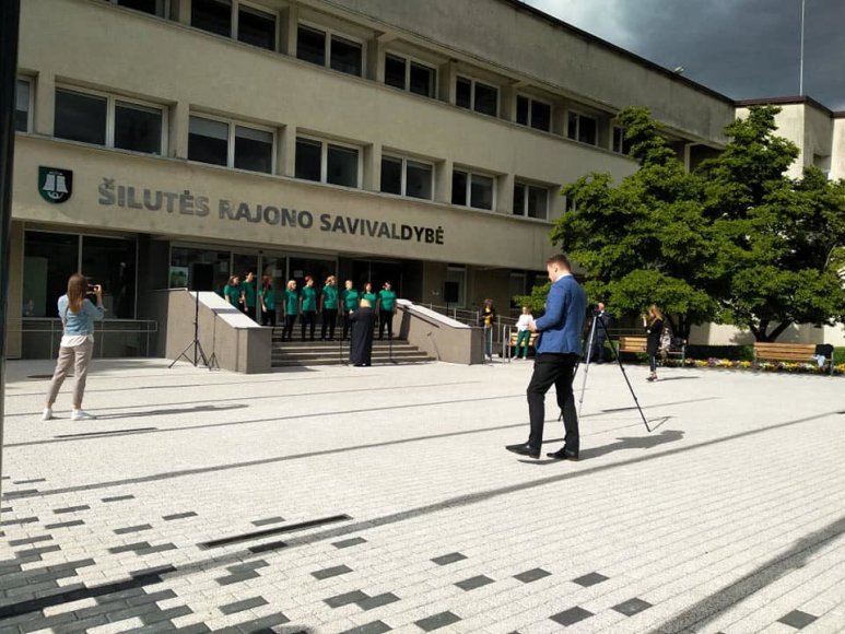 Akcija „Ačiū, Lietuva“ sujungė muzikantus iš Pamario