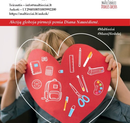 Kviečiame prisidėti prie vaikų paramos akcijos