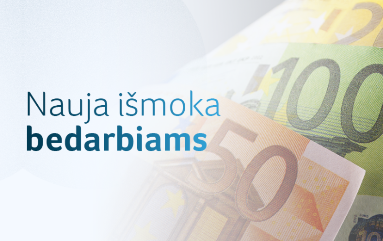 Pasikeitimai dėl piniginės socialinės paramos gavimo, gavus darbo paieškos išmoką