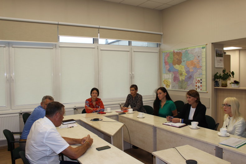 Administracijos direktoriaus susitikimas su Užimtumo tarnybos atstovais