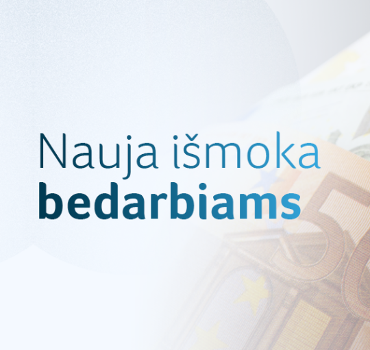 Patikslinimas dėl piniginės socialinės paramos gavimo, gavus darbo paieškos išmoką 
