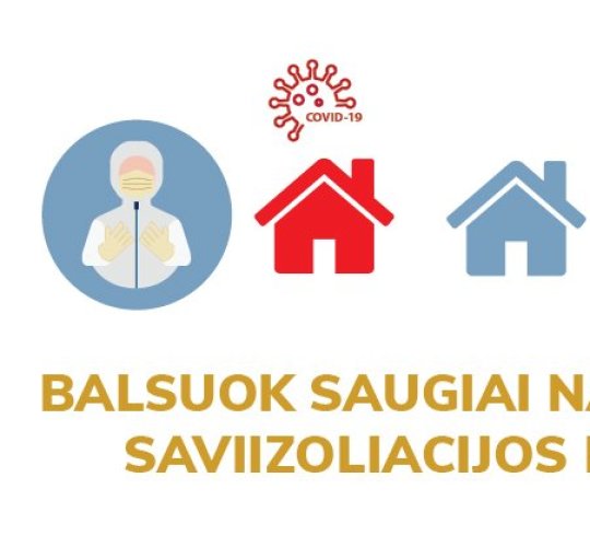 Saviizoliacijoje balsuoti norinčių rinkėjų skaičius auga