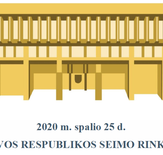 Vyriausios rinkimų komisijos kvietimas dalyvauti 2020 m. Lietuvos Respublikos Seimo rinkimų II ture
