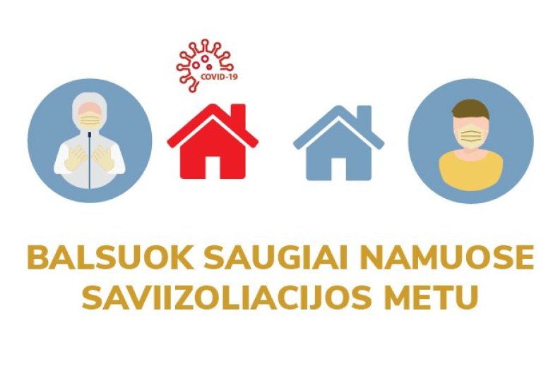 Saviizoliacijoje balsuoti norinčių rinkėjų skaičius auga