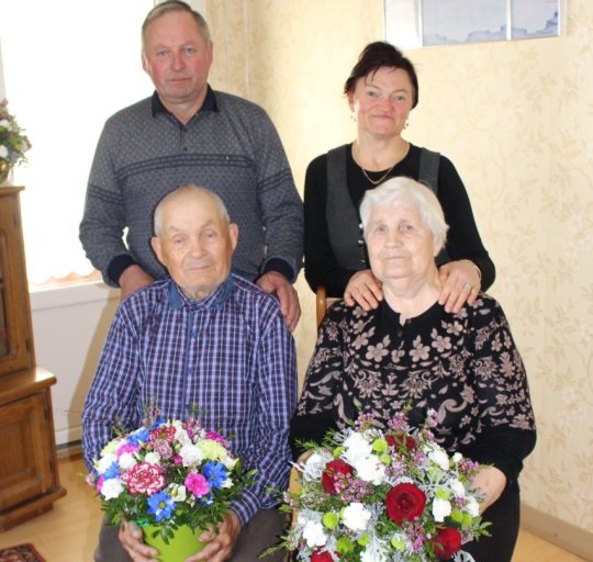 Pasveikintas 90-metis iš Inkaklių