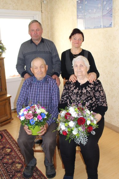 Pasveikintas 90-metis iš Inkaklių
