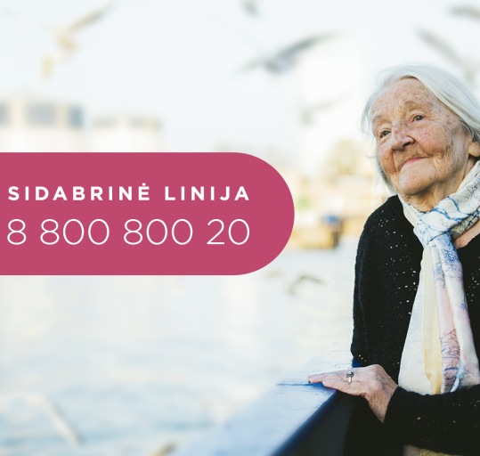 Pagalbos ieškantiems senjorams - „Sidabrinės linijos“ pagalba
