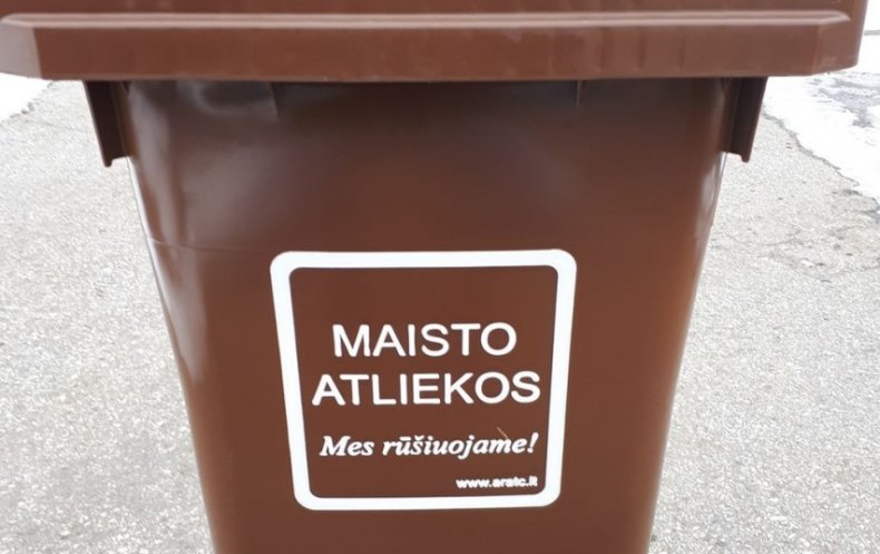 Kvietimas dalyvauti apklausoje dėl maisto atliekų rūšiavimo