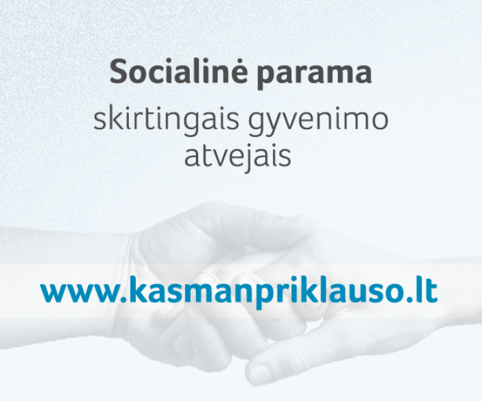 Socialinė parama: kas man priklauso?