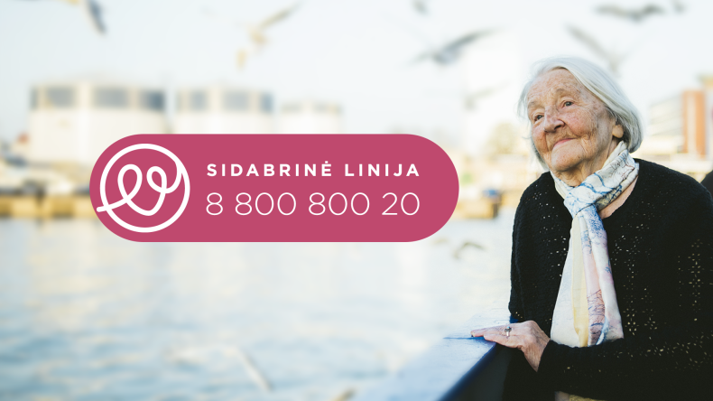 Pagalbos ieškantiems senjorams - „Sidabrinės linijos“ pagalba