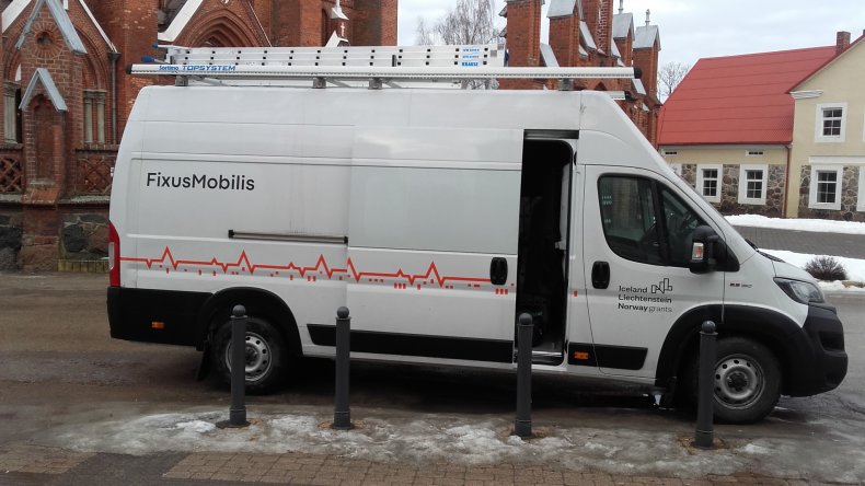 Projektas FIXUS Mobilis. Nauja paslauga kultūros paveldo objektų savininkams ir valdytojams